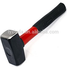 German type plastic handle stone hammer