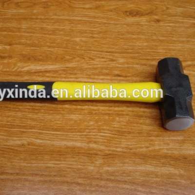 sledge hammer with TPR handle, forged sledge hammer, British type