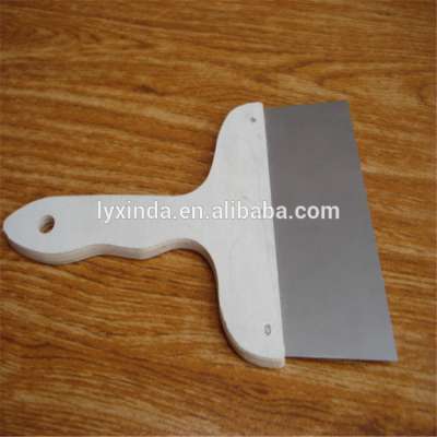 50# carbon steel Putty Knife with wooden handle