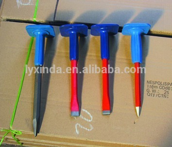 chisel with rubber grip,chisel with rubber protector